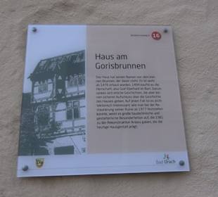 Haus am Gorisbrunnen