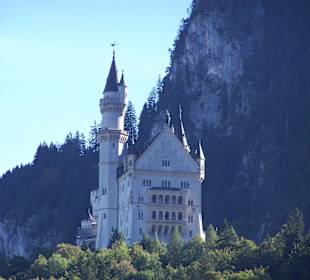 Schloß Neuschwanstein seitlich