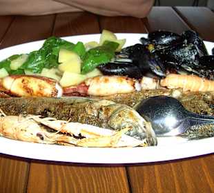 Fischplatte - hmmm - so lecker!