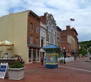 Der Downtown Historic District von Cumberland, MD