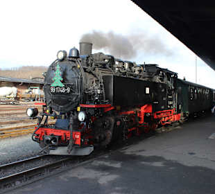 Fahrt mit der "Schmalspur"