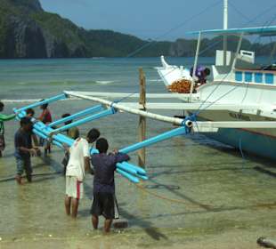 Star Beach Anlegestelle am Strand