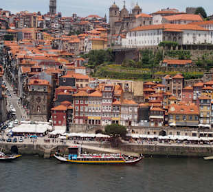 Blick auf die Altstadt von Porto