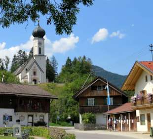 Ortszentrum von Jachenau