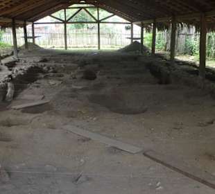 Teilbereich der Ausgrabungen
