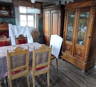 In historischen Räumen des Freilandmuseums