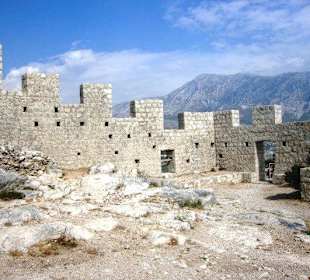 Festung Innenhof - Omis