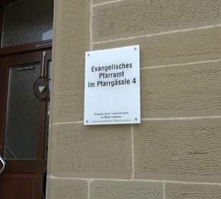 Evangelisches Pfarramt Oberjesingen