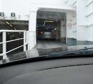 Auf der Maresk Dover nach Dünkirchen