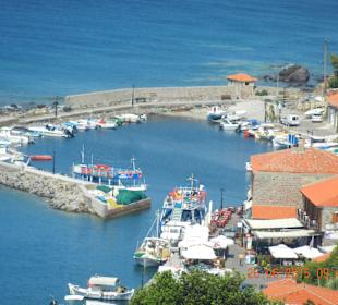 Hafen in Molivos