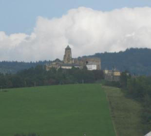 Pohlad na hrad z mesta