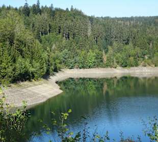 Blick über die Trinkwassertalsperre Mauthaus