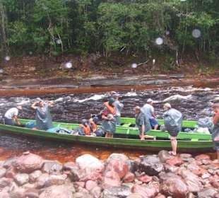 Transport zum Angel Fall