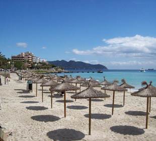 Strand in Cala Millor