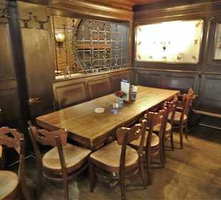 In den Gaststuben der Brauerei Schumacher