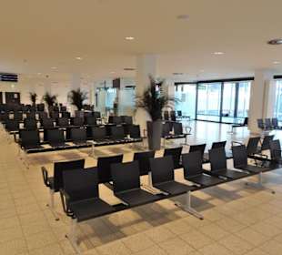 Wartebereich im Columbus Cruise Center