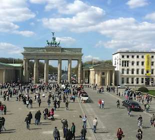 Pariser Platz am Brandenburger Tor