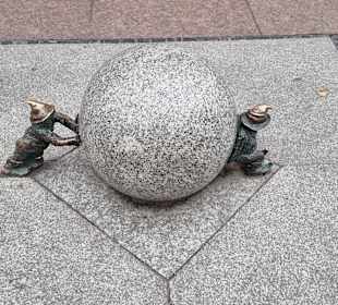 Es geht schwer voran.