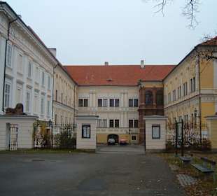 Vlašim-pohled na vlašimský zámek