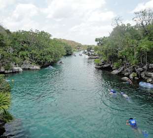 Schnorchel in Xel-Ha