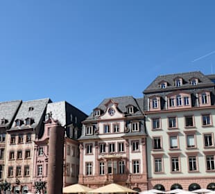 Am Marktplatz von Mainz