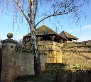 An der Festung entlang