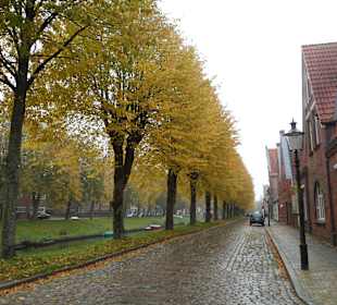 Die Häuser am Hafen