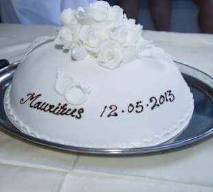 Unsere Hochzeitstorte