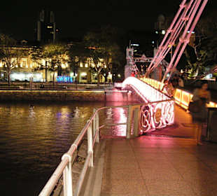Brücke über den Singapore River