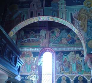 Innenansicht der Evangelismus-Kirche