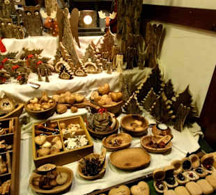 Auslagen auf dem Lamberti-Markt