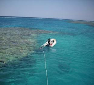 Hier wurde unser Schiff fest gemacht