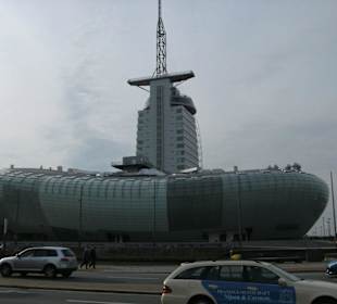 Blick auf das Klimahaus