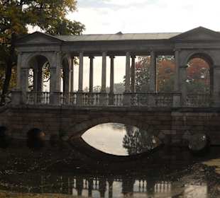 Katharinenpark in Pushkin - Marble Bridge (1774)