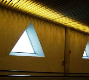 Fenster im Flughafen