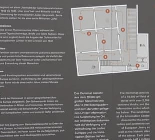 Denkmal für die ermordeten Juden Europas