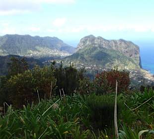 Blick auf den Penha de Aguia (Adlerfelsen)