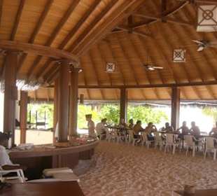 "Speisesaal" auf der Picknick Insel