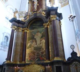 Innenansicht von St. Michaeliskirche / Michel