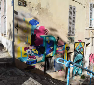 Künstler-Viertel Le Panier