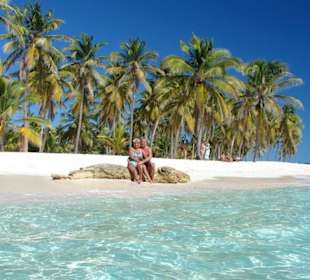 Traumstrand auf Saona (Robinson-Strand)