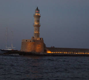 Latarnia morska w Chanii