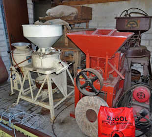 Rundgang durch die Gulfhofanlage des Museums