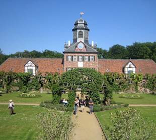 Der Innenhof des Schlosses.