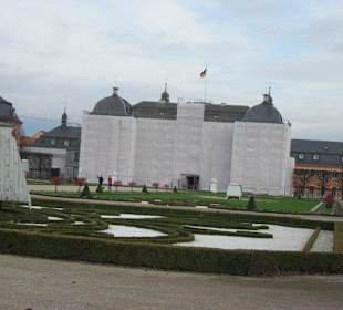 Schlosspark Schwetzingen im Winter