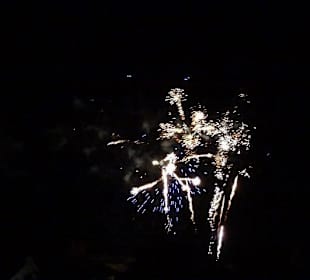 Feuerwerk um 22:30 Uhr