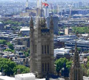 Aussicht vom London Eye