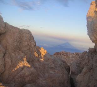 Teide-Schatten beim Sonnenaufgang