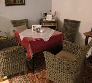 Kaffeepause beim Café Auszeit in Bad Königshofen