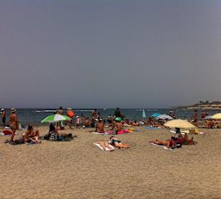 Der große Strand - 5 min vom Hotel Be Liva La Nina entfernt